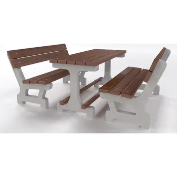 Zahradní lavice GOLEM betonový set