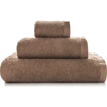 Ručník Froté ručník Sorema Ribbon 550 gsm Taupe (hnědá) Barva: Hnědá - Taupe - Ribbon, Velikost: 50 x 100 cm