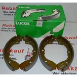 Brzdové čelisti - pakny MAZDA 626 II , 626 III (MAZDA G03026310B MAZDA G0302638Z MAZDA G03026310A MAZDA ABE1409A MAZDA ABE1409P MAZDA GOYO2638Z MAZDA G03026310 LUCAS GS8205)