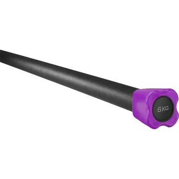 TRENDY; Body Toning Bar - tyč na aerobic, 6 kg (fialová)