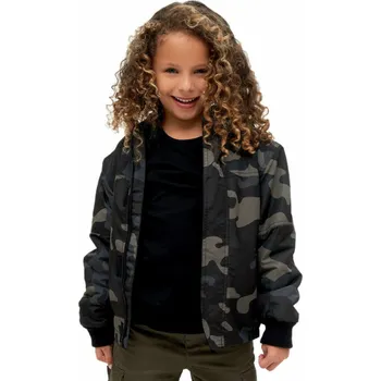 Oblečení a móda bunda dětská BRANDIT - 6005/darkcamo - 146/152