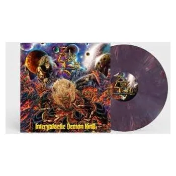 Zahraniční hudba LP Zeke Sky: Intergalactic Demon King CLR | LTD 2022 Coloured + Clear Red Blue & White Transparent Vinyl Limited Edition