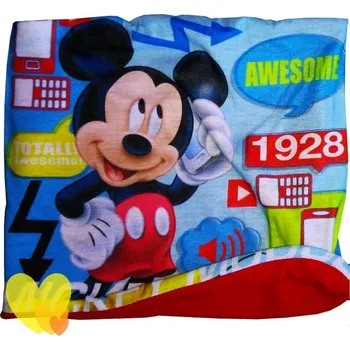 Čepice SUN CITY Nákrčník MICKEY polar červený UNI 1 rok - dorost