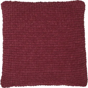 Povlečení Boma Trading Povlak na polštářek Arya bordó, 43 x 43 cm, červená