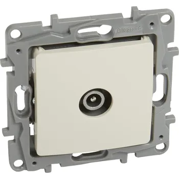 Elektrická zásuvka LEGRAND Zásuvka NILOÉ 764652 TV průběžná béžová 764652