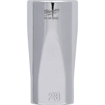 Klíč MILWAUKEE 3/8" Chromovaný prodloužený nástrčný klíč metrický 23 mm