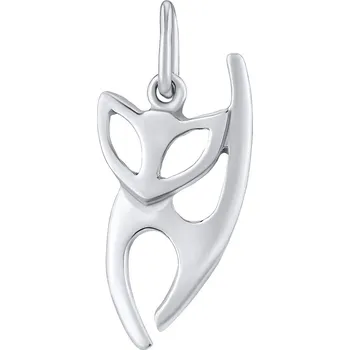 Šperk Stříbrný přívěsek kočka Clea SILVEGOB11149S