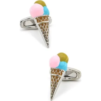 Manžetový knoflíček Manžetové knoflíčky kopečková zmrzlina, ice cream