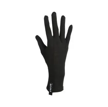Rukavice Aclima LightWool Liner Gloves Jet Black černá XXL