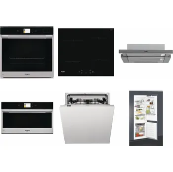 Set domácích spotřebičů WHIRLPOOL W9 OP2 4S2 H + WHIRLPOOL WS Q2760 BF + WHIRLPOOL AKR 749/1 IX + WHIRLPOOL W9 MD260 IXL + WHIRLPOOL WIC 3C33 PFE + WHIRLPOOL ART 65031