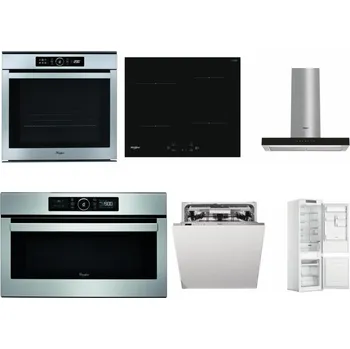 Set domácích spotřebičů WHIRLPOOL ABSOLUTE AKZM 8480 IX + WHIRLPOOL WS Q2760 BF + WHIRLPOOL WHBS 62F LT K + WHIRLPOOL ABSOLUTE AMW 730 IX + WHIRLPOOL WIO 3O540 PELG + WHIRLPOOL WHC18 T311