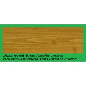 Olej na dřevo BBB Napouštěcí olej 0,9lt Modřín BBB BARVY PLUS IR-01 00900 modřín