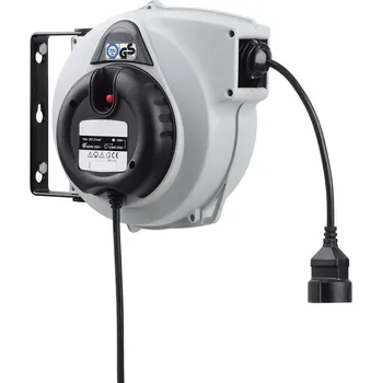 Rybářský naviják INAIRCOM Naviják s kabelem 3 x1,5/10m 230V