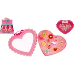 Teddies Sada prstýnků 12 ks v růžovém boxu