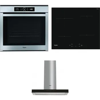 Set domácích spotřebičů WHIRLPOOL ABSOLUTE AKZM 8480 IX + WHIRLPOOL WS Q2760 BF + WHIRLPOOL WHBS 62F LT K