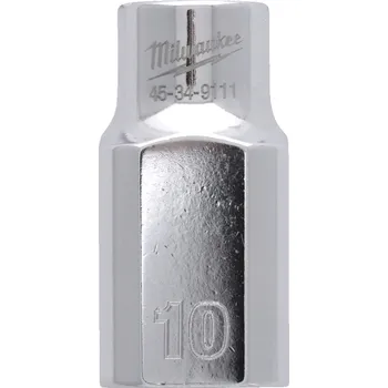 Klíč MILWAUKEE 1/2" Chromovaný nástrčný klíč metrický 10 mm