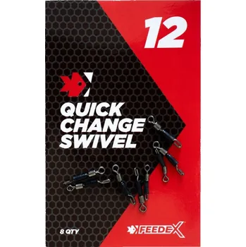 10ks - Obratlík Feeder Expert Quick Change Swivel 12
