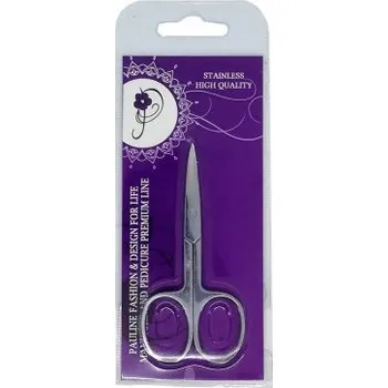 Nůžky na nehty Pauline HQ zahnuté E/P 9cm PAK K.T.S. 41155