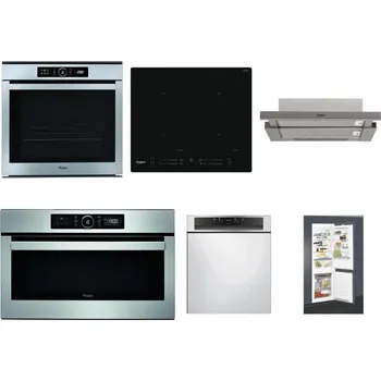 Set domácích spotřebičů WHIRLPOOL ABSOLUTE AKZM 8480 IX + WHIRLPOOL WL S7260 NE + WHIRLPOOL AKR 5390/1 IX + WHIRLPOOL ABSOLUTE AMW 730 IX + WHIRLPOOL WBC 3C34 PF X + WHIRLPOOL ART 65031
