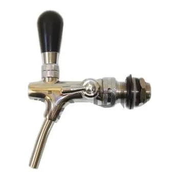 Příslušenství pro výčepní zařízení Výčepní kohout - nerezový - rukojeť černá