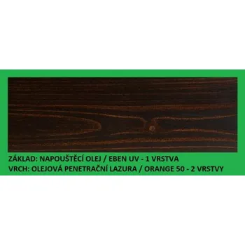 Olej na dřevo BBB Napouštěcí olej 0,9lt Eben UV BBB BARVY PLUS IR-01 00900 eben uv+