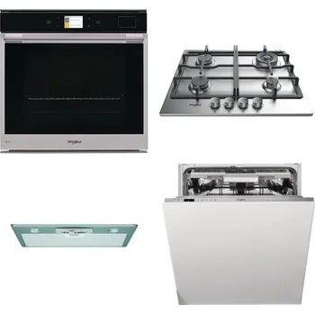 Set domácích spotřebičů WHIRLPOOL W9 OP2 4S2 H + WHIRLPOOL TKRL 661 IX EU + WHIRLPOOL AKR 650/1 IX + WHIRLPOOL WIO 3O540 PELG
