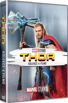 DVD film DVD Thor: 1 - 4 Kolekce (2011, 2013, 2017, 2022) 4 disky