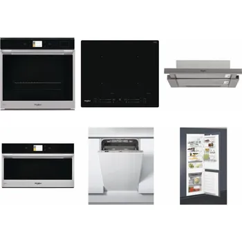 Set domácích spotřebičů WHIRLPOOL W9 OP2 4S2 H + WHIRLPOOL WL S7260 NE + WHIRLPOOL AKR 5390/1 IX + WHIRLPOOL W9 MD260 IXL + WHIRLPOOL WSIC 3M27 C + WHIRLPOOL ART 65031