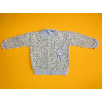 Dětská móda Arex, ČR Kojenecká svetrová mikinka Barva: šedá, Velikost: 74