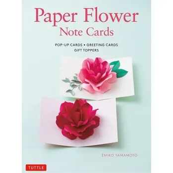 Cizojazyčná kniha Paper Flower Note Cards - Yamamoto, Emiko
