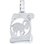 Stříbrný přívěsek znamení zvěrokruhu Beran - pergamen SILVEGOB102630S04