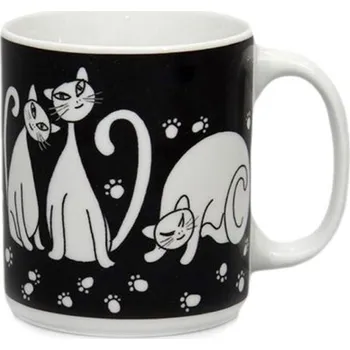 Thun Big 1794 470 ml černý/bílý kočky