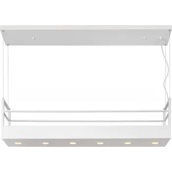 Lucide 21427/06/31 MIRAVELLE závěsné stropní svítidlo 6xGU10 - bílá + Trio R52661111 LED stolní lampička Lenny