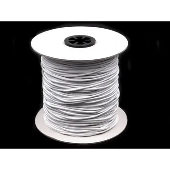 Kulatá pruženka Ø2 mm POL, barva Bílá