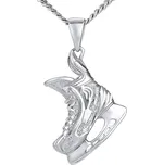 Stříbrný přívěsek hokejová brusle JJJ1986