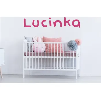 Samolepící dekorace Nápis na přání 01 samolepka na zeď 50 x 11 cm