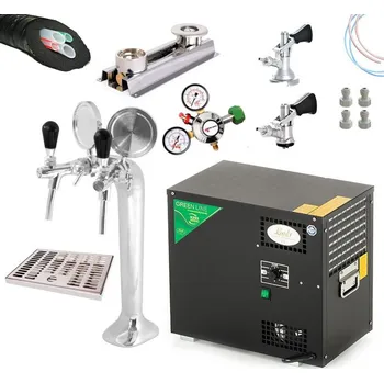 Příslušenství pro výčepní zařízení Výčepní párty SET AS40 komplet na 2 nápoje (domácí párty set pod pergolu, nebo do garáže)