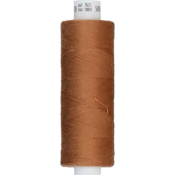 Nit Ariadna Polyesterová střižová nit Talia 120 500 m - 7631 - hnědá