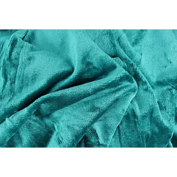 Prostěradlo MY HOUSE Prostěradlo MIKROFLANEL petrolejové 90x200 cm