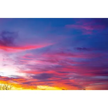 Fototapeta DIMEX | Vliesová fototapeta Růžová obloha MS-5-2310 | 375 x 250 cm| modrá, červená, fialová, žlutá, růžová + Vliesová fototapeta na stěnu DIMEX Růžová obloha MS52310 v rozměru 375 x 250 cm + lepidlo zdarma