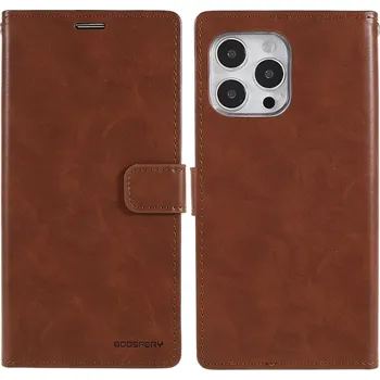 Pouzdro na mobilní telefon Mercury Ochranné pouzdro pro iPhone 14 Pro MAX - Mercury, Bluemoon Diary Brown