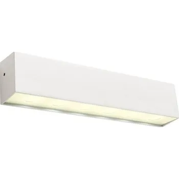 Venkovní osvětlení Redo 90393 OMNIA exteriérové nástěnné svítidlo SMD LED 12W | 635lm | 3000K | IP54 - bílá + sada - Trio LED žárovka 2x10W | E27 | 3000K | 806lm