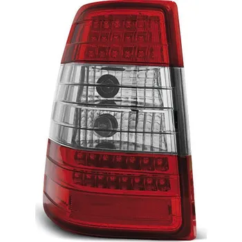 Zadní světlomet TUNING-TEC Zadní světla Mercedes Benz E W124 Kombi 85-95 - červené/čiré LED