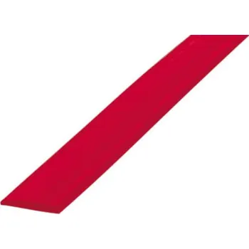 Stavební profil Krycí profil červený 12 mm, role 10 m