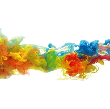 Fototapeta DIMEX | Vliesová fototapeta Barevný inkoust ve vodě MS-5-2545 | 375 x 250 cm | zelená, modrá, červená, žlutá + Vliesová fototapeta na stěnu DIMEX Barevný inkoust ve vodě MS52545 v rozměru 375 x 250 cm + lepidlo zdarma