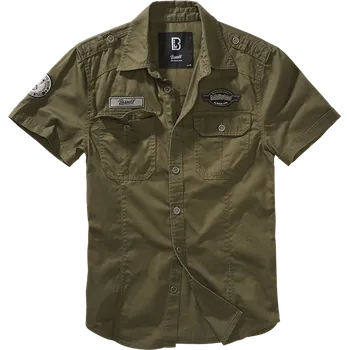 Košile Luis Vintageshirt Short Sleeve olivová M