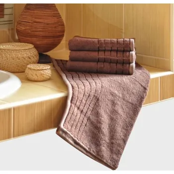 Ručník Ručník BAMBUS, hnědý, 600g/m2, 50x100cm