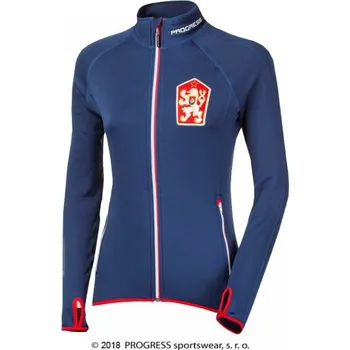 Dámská mikina Mikina dámská Progress TIMURA ČSSR 1989, NEW modrá Velikost: S