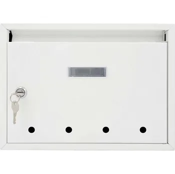 Železářství Poštovní schránka Pavel 32x24x6cm - bílá
