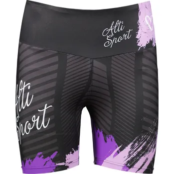Dámské kalhoty Dámské krátké legíny premium ALTISPORT SWE/ALW01S03 FIALOVÁ XS